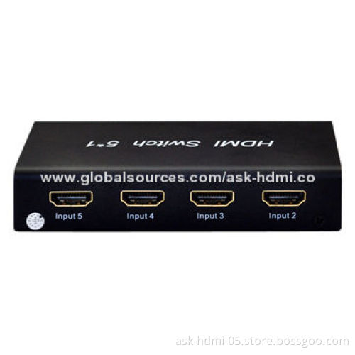 5x1 HDMI switcher, mini